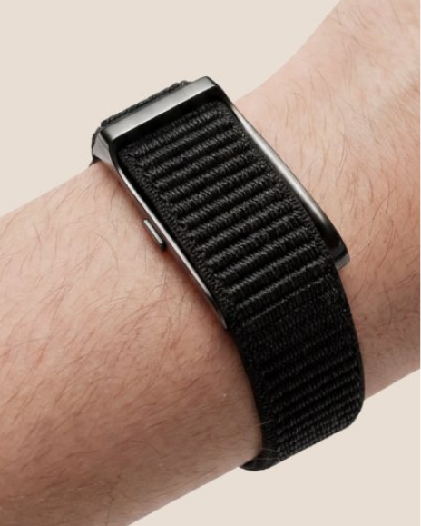 HLTH Band worn on the wrist